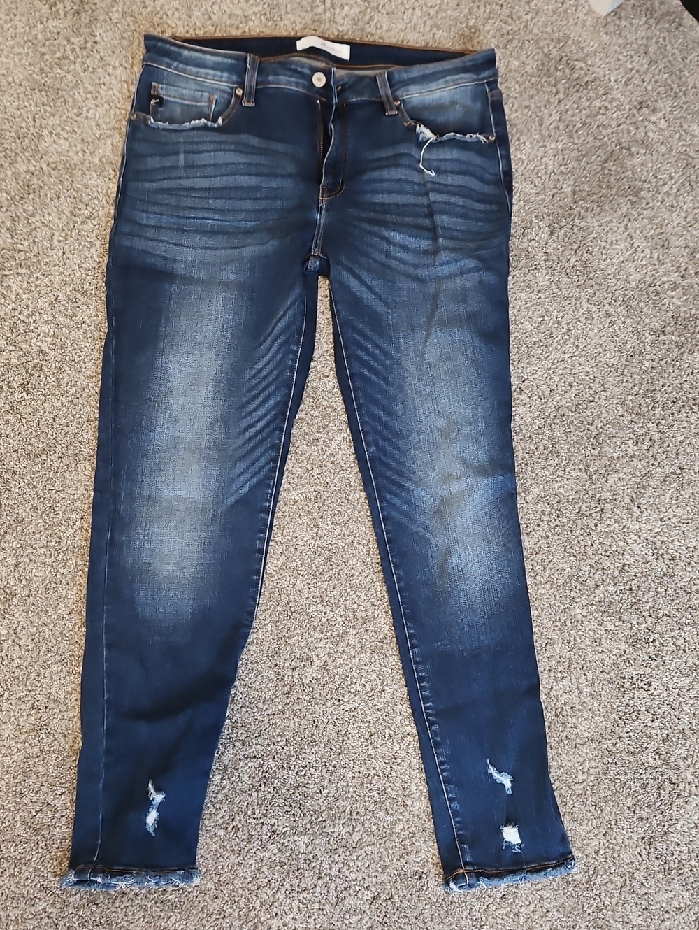 Dark Wash Kancan Skinny Jeans